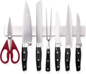 magnetic strip for knife storage and kitchen organization tips
