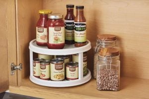 lazy susan for kitchen organization tips and pantry storage