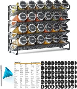 spice rack for kitchen organization tips and pantry setup
