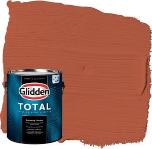 Glidden Wall Paint in Glowing Firelight