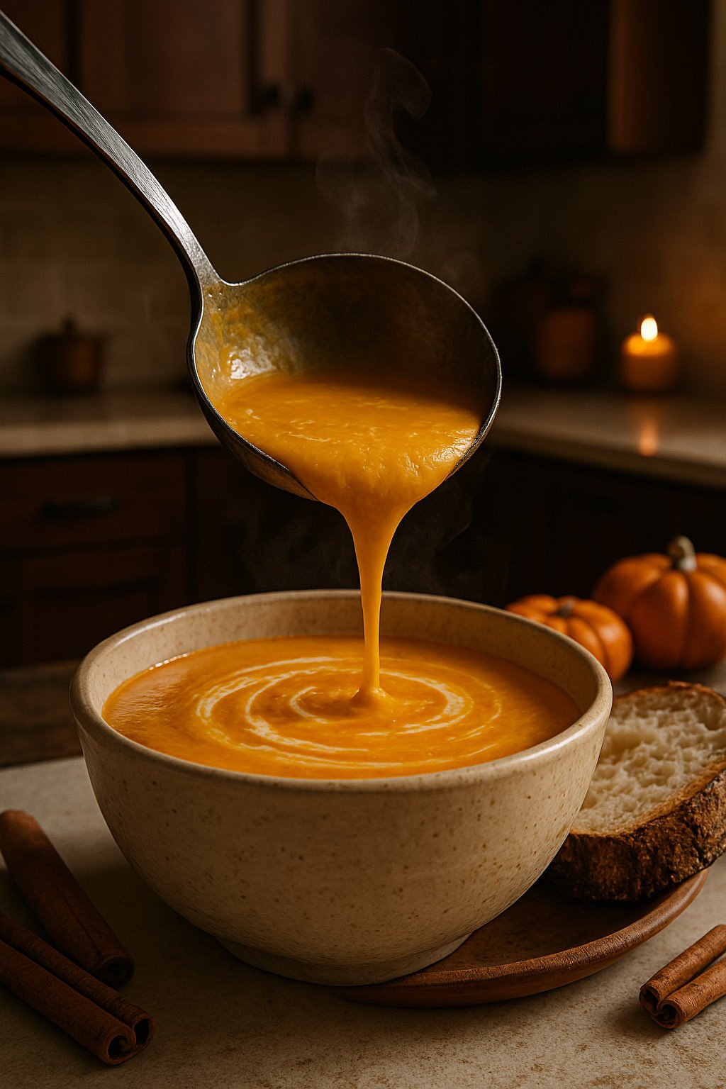 Cozy Up with This Easy Pumpkin Soup Recipe 4 Cozy Up with This Easy Pumpkin Soup Recipe how to make a pumpkin soup at home, simple pumpkin soup for fall, easy pumpkin soup recipe idea
