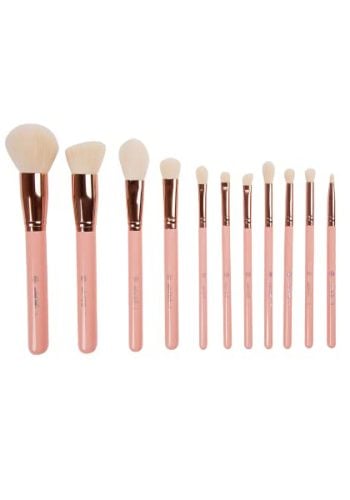 BH Cosmetics Brush V11 Set featuring 11 high-quality brushes covering all the basics for makeup enthusiasts and professionals.