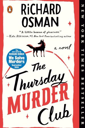 The Thursday Murder Club by Richard Osman - Best books to read in 2024, a delightful mystery novel.