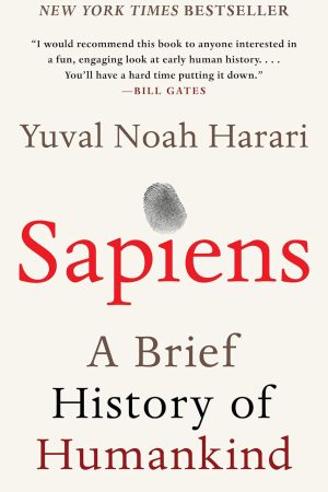 Sapiens by Yuval Noah Harari - Best books to read in 2024, a thought-provoking history book